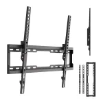 Maclean TV Mount / Bracket, max VESA 600x400, 37-86", up to 45 kg, black, tilt adjustment 0&deg;&ndash;8&deg;, MC-188