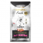 BIOFEED Euphoria Fresh Adult Mini & Small Kalkuni- ja k&uuml;&uuml;likulihaga kuivtoit koertele 2 kg