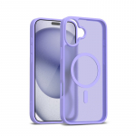 Case MagSafe iPhone 17 Lavender Hybrid Matte M