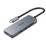 AUKEY CB-C63 aluminium HUB USB-C Ultra Slim 4i
