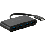 Kensington CH1200 USB-C 4 Port Hub, USB hub (black)