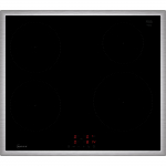 Neff T46SBE1L0 N 50, self-sufficient hob (black/stainless steel, 60 cm)