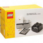 Room Copenhagen LEGO desk drawers set of 3, storage box (white)