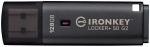 KINGSTON 128GB IronKey Locker Plus 50 G2