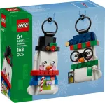 Bricks Iconic 40812 Snowman Ornaments