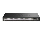 Smart Managed Switch DGS-1530-52P/E 48 Ports GE PoE(30W) + 4 Ports 10G SFP+ 370W