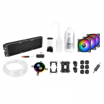Water cooling - Pacific C360 DDC LCS RGB (120mm*3, copper, Soft Tube,Transparent coolant)
