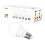 LEPRO 100090-DW-EU-6 LED Bulb, E27, A60, 8.5W (60W), 806 lm, 6500K (cool white), 180&deg;, 6-pack