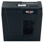 Rexel Secure X6 paberipurustaja, ristisuunaline purustamine, 70 dB, must