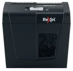 Rexel Secure X6 paberipurustaja, ristisuunaline purustamine, 70 dB, must