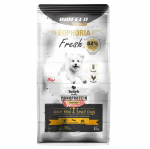 BIOFEED Euphoria Fresh Adult Mini & Small Monoprotein Turkey - kuivtoit koertele - 2 kg