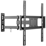 Goobay TV wall mount Basic FULLMOTION (M) (black, for 81 - 140cm (32" - 55") televisions)