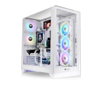 Thermaltake View 390 TG, tower case white, tempered glass x 2