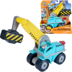 Spinmaster Rubble & Crew - Motors Mega Hammer Construction Vehicle with Motor Figure (with Excavator Shovel, Welding Torch, Screwdriver, Wrench and Rubble Dog Figure)