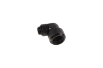 Alphacool Eiszapfen 90&deg; pipe connection 1/4" on 16mm, black (17395)