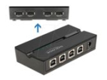 Delock USB 2.0 Switch f. 4 PCs to 4 devices - 11494