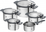 ZWILLING SIMPLIFY 66870-005-0 Pottide komplekt Roostevabast terasest 5 tk. H&otilde;bedane must