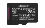 Kingston Technology 128GB micSDXC Canvas Select Plus Gen3 150R A1 Single Pack w/o ADP