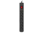 Surge Protector Multi M6 10m black