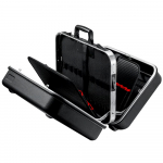 Knipex tool case "BIG Twin" 00 21 42 LE (black, all-round aluminum frame)