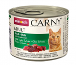 ANIMONDA Carny Adult Beef, venison and blueberries - wet cat food - 200g