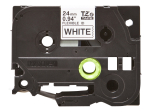 BROTHER TZEFX251 flex bk/white 24mm 8m