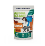 ANIMAL ISLAND Everyday Turkey pate - wet cat food - 85g