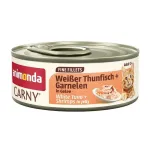 ANIMONDA Carny Adult Fine fillets Jelly White tuna + shrimps - wet cat food - 60g