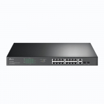 TP-Link 18-pordiline gigabiti rackmount kommutaator 16 PoE+ pordiga