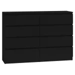 Topeshop M8 140 CZERŃ kummut