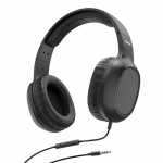 Over ear headphones Fun II with microphone black
