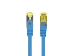 Patch cord cat.6a S/FTP LSZH CU 0.25m blue fluke