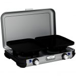 Campingaz Camping Kitchen 2 Grill & Go Caravan, 30 mbar (grey/black, 2x 2kW, model 2025)
