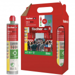 fischer injection mortar FIS V Zero 300 T six-pack green, 6 cartridges of 300 ml each
