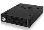 IcyDock MB992SK-B black 2.5 Cala - Dual-Bay 2.5 Cala SATA 6GBit/s
