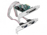 DeLOCK 90413 interface cards/adapter Parallel, RS-232 Internal
