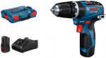 BOSCH GSB 12V-35, 2x3Ah, LBOXX - 06019J9000