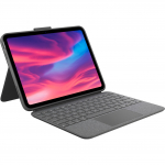 Logitech Combo Touch (gray, DE layout, scissor mechanism, for iPad 10th generation)