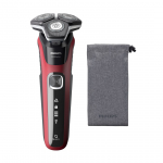 Philips SHAVER Series 5000 S5883/10 meeste pardel P&ouml;&ouml;rlev pardel Trimmer Must, Punane
