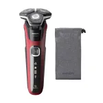 Philips SHAVER Series 5000 S5883/10 meeste pardel P&ouml;&ouml;rlev pardel Trimmer Must, Punane