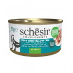 SCHESIR Complements tuunikala ja kollase sabaga kassitoit tarretises - m&auml;rgtoit kassidele - 70g