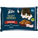 FELIX Maitsvad ribad veise- ja kanalihaga - 4x 80g