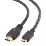 Gembird CC-HDMI4C-6 HDMI-kaabel 1,8 m HDMI-A-t&uuml;&uuml;pi (standardne) HDMI-C-t&uuml;&uuml;pi (mini) must