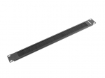 19'' Rack Brush Panel 1U black