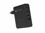 USB Charger Ribera GAN 3xUSBC + USBA 100W