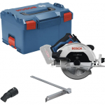 Bosch Powertools cordless circular saw GKS 18V-68-2 Professional solo, 18Volt (blue/black, without battery and charger, ? 190mm, in L-BOXX)