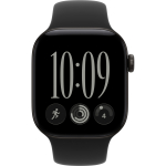 Apple Watch S12 Alu 42mm Black Sport Arm. black S/M
