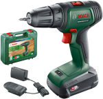 Bosch Cordless drill UniversalDrill 18V (green/black, Li-ion battery 1.5Ah, case)