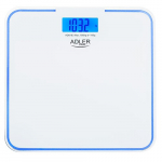 Bathroom scale ADLER AD 8183 with edge lighting White