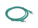 PATCHCORD KAT.5E UTP 1.5M ZIELONY FLUKE PASSED LANBERG 10-PAKK
